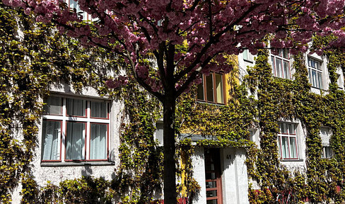 Furnished, cozy, and quiet 2-room apartment with a balcony, located in the protected historical ensemble of P. Berg.