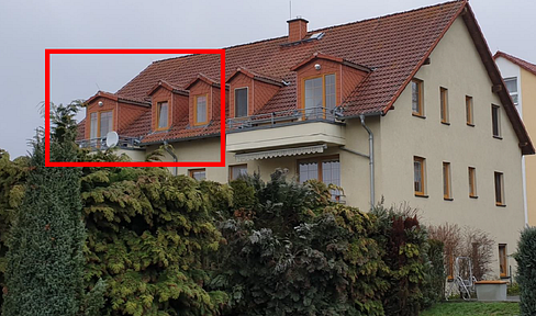 Apartment with a distant view in Pirna, district of Graupa.