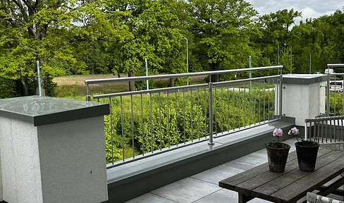4-room penthouse apartment in a villa district.