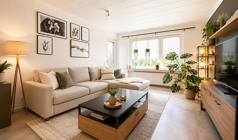 Weitmar-Mark - Spacious 2.5-room apartment with balcony and fitted kitchen.