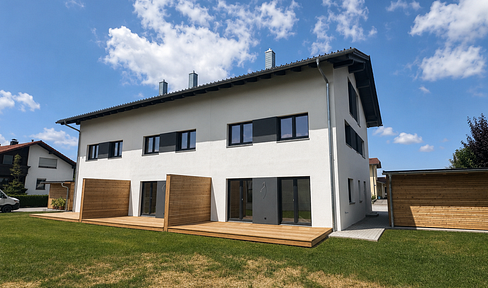 Modern terraced house in a quiet, suburban location – built to KfW-40 standard.