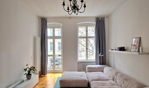 Direktverkauf: Helle 2-Zimmer-Altbauwohnung in der Fehrbelliner Straße – Umbau zu 3 Zimmern möglich