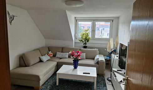 Centrally located 2-room apartment with a balcony in the heart of Karlsruhe.