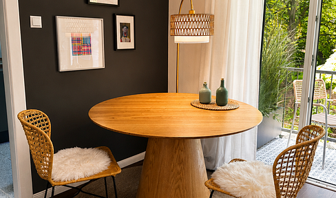 Stylish designer apartment in Barmbek-Süd - 48 m2, fully furnished and ready to move in immediately!