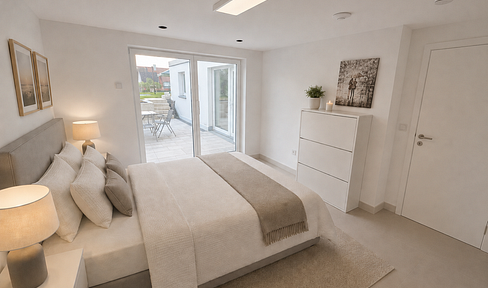 Moderne hochwertige Wohnung mit schöner Terrasse