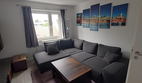 Furnished 2-room apartment for rent in Sendling, Munich.