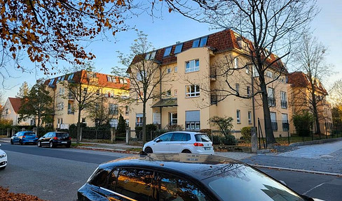Furnished 2-room apartment near the TU Dresden and Großer Garten.