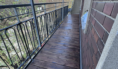 3-room apartment with balcony in Oberhausen.