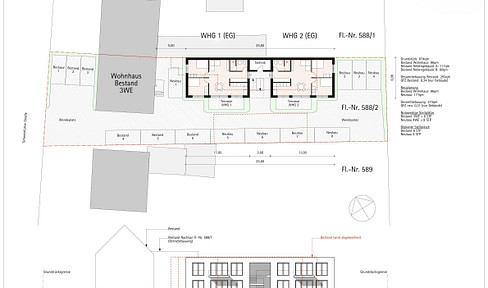 Brand new apartment for sale - 64m² in the 1st floor, located in Bergrheinfeld - No commission fees.