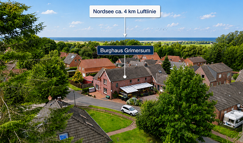 220 m² near Greetsiel – 3 suites, all on one level, no commission fees.