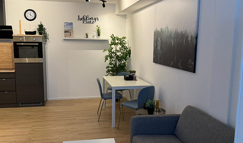 möbliertes Apartment, frisch renoviert