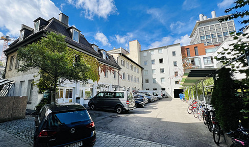 helle Büro-/Praxisfläche im Gärtnerplatzviertel mit ruhigem Innenhof (provisionsfrei)