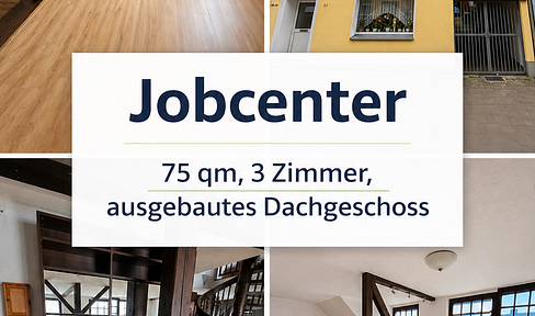 Jobcenter – جوب سنتر – Джобцентер – deine neue Wohnung ist fertig!