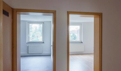 Renovierte 1.OG-Wohnung (2ZKB) mit EBK & Garage | ruhige Lage (HER-Wanne)