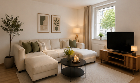 Bezahlbares Zuhause gesucht? Renovierte 2-Zimmer-Wohnung mit Einbauküche. Jetzt anfragen!