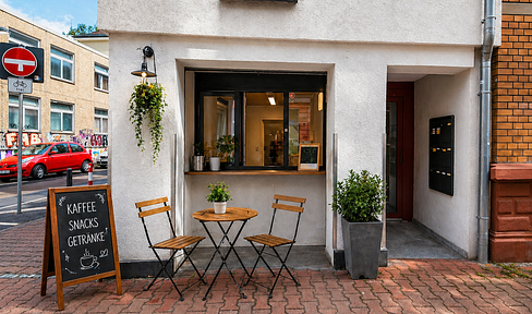 Compact commercial space – ideal for a kiosk, office, studio, or café concept.