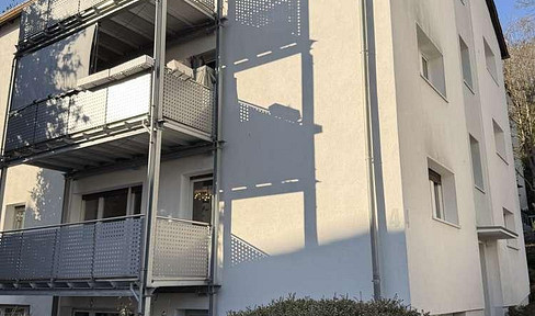 Charming studio apartment with a view of the Taunus mountains -- balcony, fitted kitchen, available immediately.
