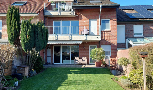 Beautiful 3-room apartment with a garden.