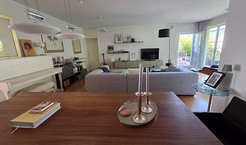 Excellent 3-room apartment with a terrace (NO COMMISSION!) in the best location in Bornheim.
