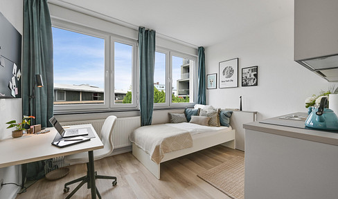 Modern student apartment.