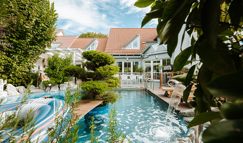 Detached house in a quiet location in Mering.