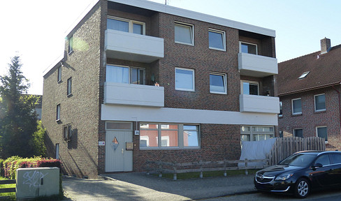 Stylish, renovated one-room apartment with a balcony in Oldenburg-Eversten.