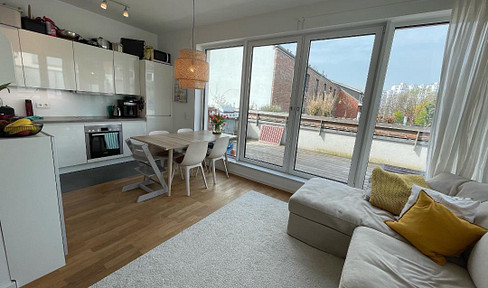 Penthousewohnung mit Blick ins Grüne