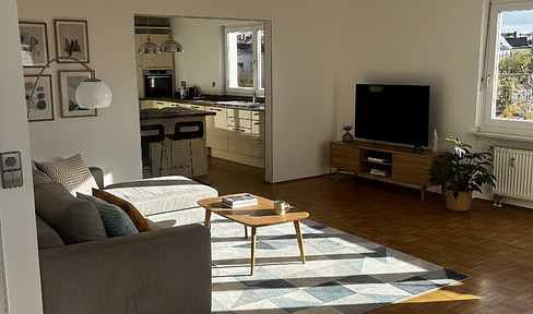 **Wohnen ganz oben:** Penthouse mit spektakulärer Dachterrasse