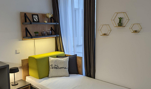 Top-quality furnished apartment in a prime city location – quiet and available immediately.