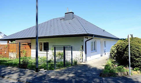 House with office and apartment.