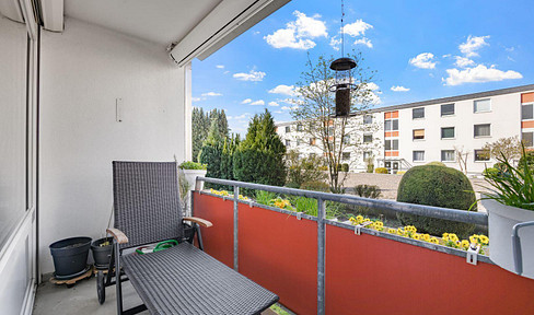 Ideal für den nächsten Lebensabschnitt – moderne 3-Zimmer-Wohnung mit Westbalkon