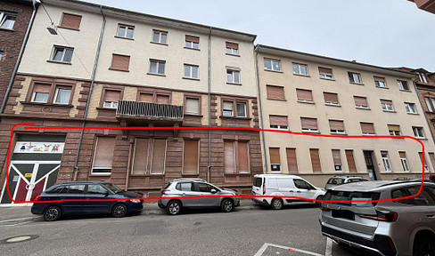 Großzügige Gewerbefläche im Erdgeschoss eines Wohnhauses zu vermieten