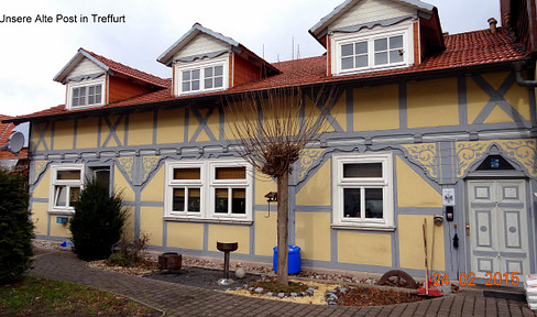 High rental yields with a historic half-timbered complex under preservation order in Treffurt.