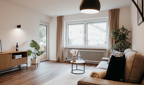 First occupancy after renovation: Bright 3-room apartment with parking space (no agent fees).