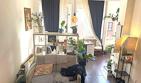 No fees! A bright and comfortable haven, perfect for relaxing, in a prime city center location!