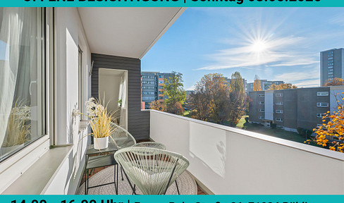 OFFENE BESICHTIGUNG, 03.05.26, 14 - 16 Uhr| 4-Zimmer-Wohnung mit Südloggia - sofort Bezugsfrei!