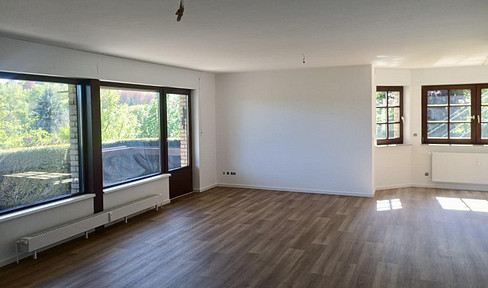 105 m², Südterrasse, Weitblick: frisch renovierte 3-Zimmer-Wohnung zentral in Bad Wildungen