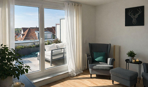 Hochwertiges Schultheiss-Reihenhaus in Schwabach – 5 Zimmer, Dachterrasse, Garten & Carport