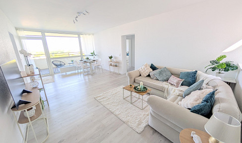 PANORAMABLICK zum Pfälzer Wald | PROVISIONSFREI – 3-Zi-Erstbezug nach Komplettsanierung | Stellplatz