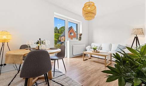 Sofort bezugsfertig! Erstbezug nach Sanierung – 2-Zimmer mit Terrasse und separater Küche in Norden!