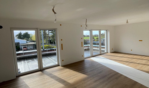 Attractive 2.5-room apartment on the 1st floor with a rooftop terrace, located in Kempen, St. Hubert.