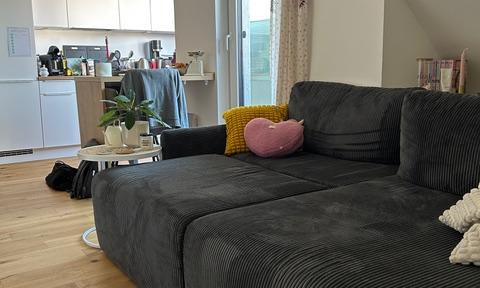 Modern two-room attic apartment with a balcony, located in a quiet, southern district of Paderborn.