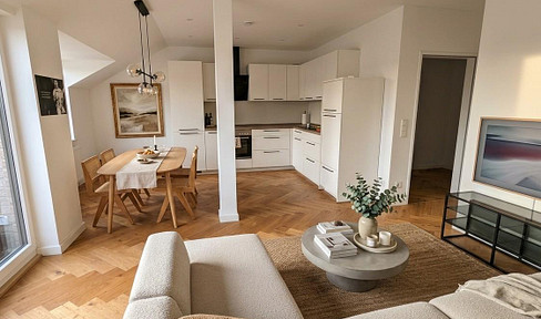 Completely renovated attic apartment in a quiet location in Münster-Wolbeck.