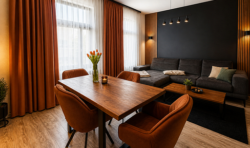 Stilvolle Business-Wohnung | Voll möbliert | Einziehen & Wohlfühlen