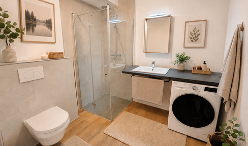 Moderne 2-Zi Whg, möbliert, EBK, Südweststadt Rodgebiet