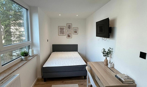 Moderne 4er-WG: renovierte Zimmer (10–13 m²) – sofort verfügbar – inkl. TV, WaMa & SpüMa