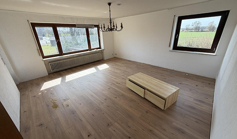 4-room apartment, balcony, garden, Petershausen, fitted kitchen.
