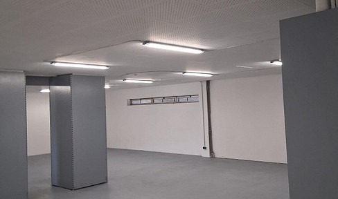 Lagerhalle neu saniert in optimaler Verkehrslage