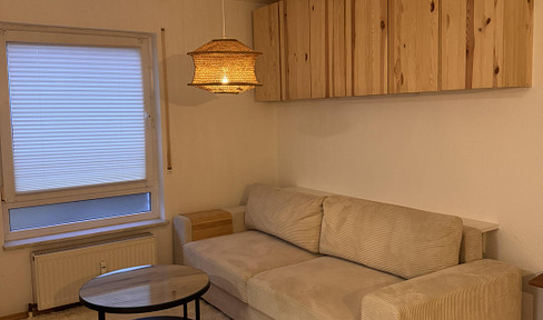 Beautiful, fully furnished 2-room apartment with garden in Idstein.