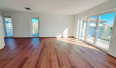 Seligenstadt - Amaliasee: Modern, bright 2-room apartment - 2 balconies.